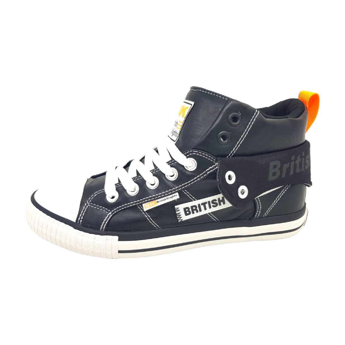 British Knights Herrenschuhe Stiefel Schnürer Schwarz Freizeit (09 black/neo orange, Größe 44 EU) British Knights Herrenschuhe Stiefel Schnürer Schwarz Freizeit (09 black/neo orange, Größe 44 EU)