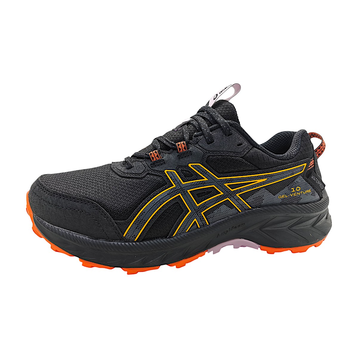 Asics GEL-VENTURE 10 WATERPROOF Sportschuhe Damen Wanderschuh Schwarz