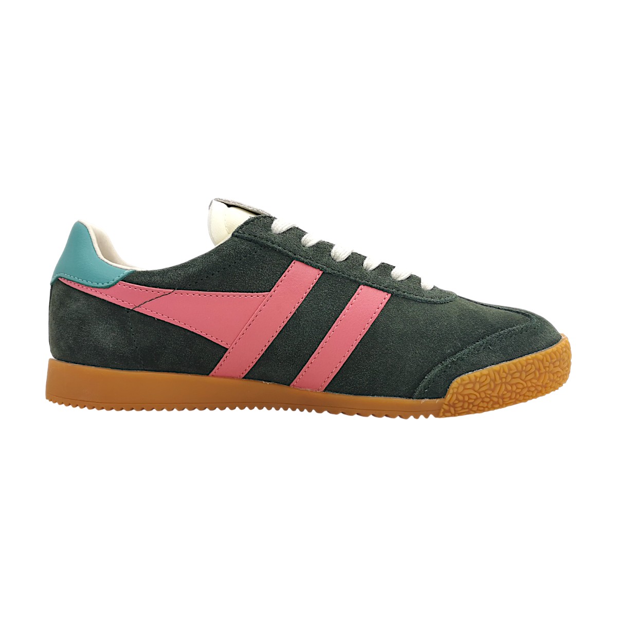 Gola Elan CLB538NK Grün dk khaki/bubblegum/sea