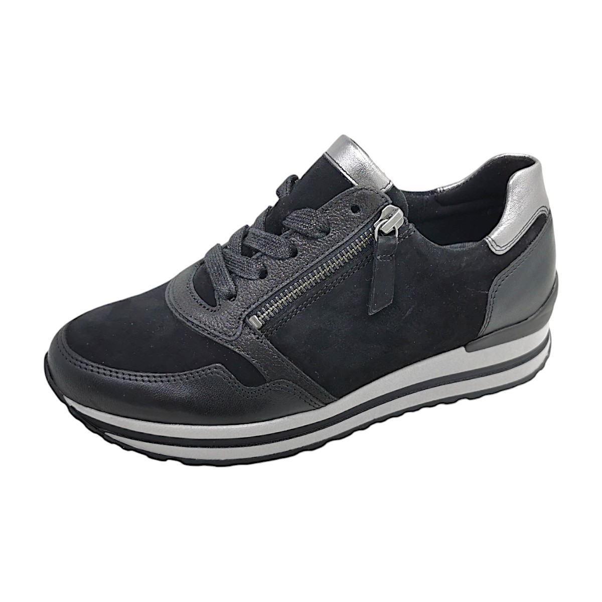 Gabor Comfort 56.528.37 Schwarz 37 schwarz/silber