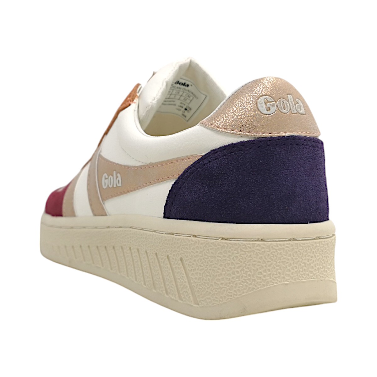Gola Grandslam Quadrant CLB207 Weiß Off White/Rose Gold Gola Grandslam Quadrant CLB207 Weiß Off White/Rose Gold