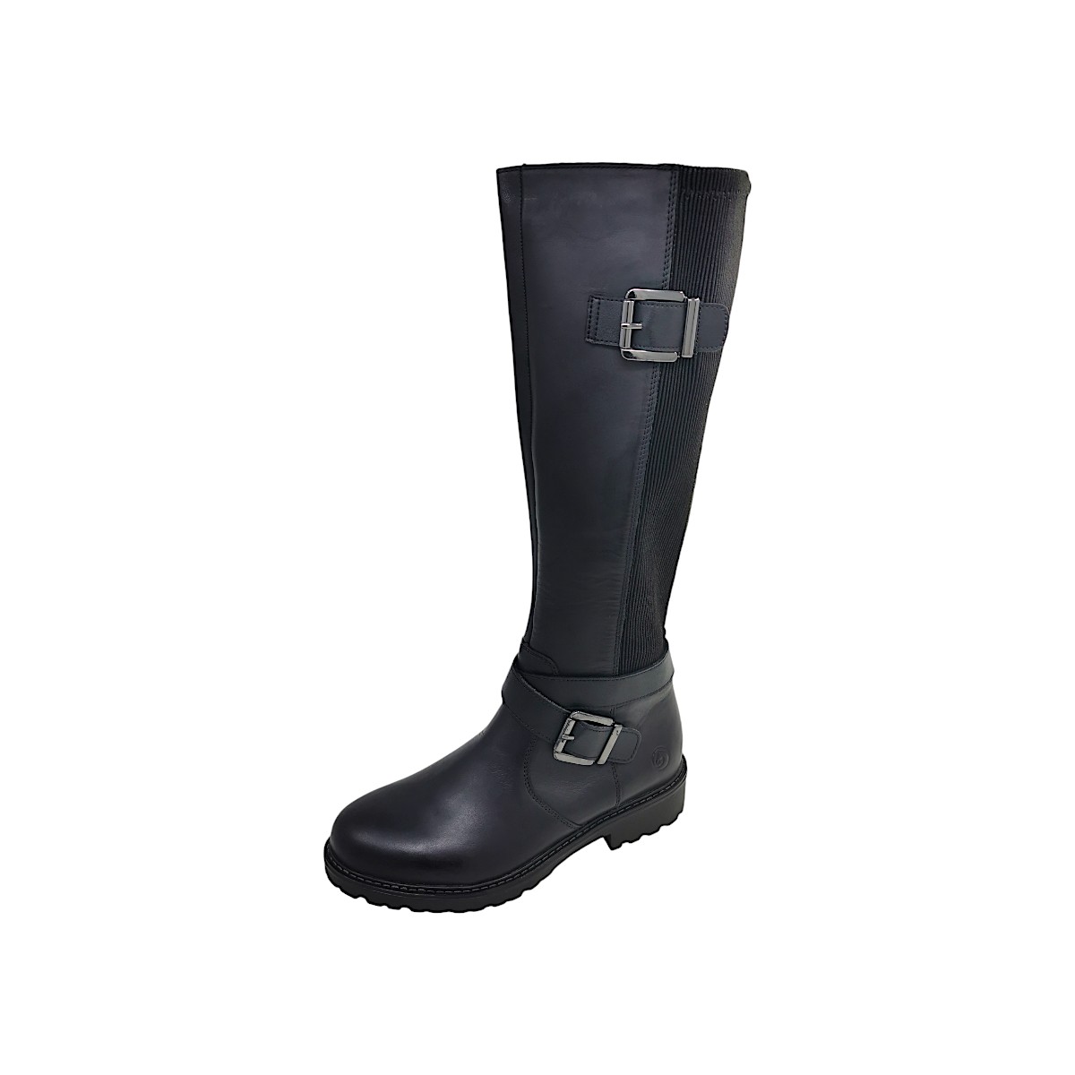 Remonte Damenschuhe Stiefel Reißverschluss Schwarz Freizeit