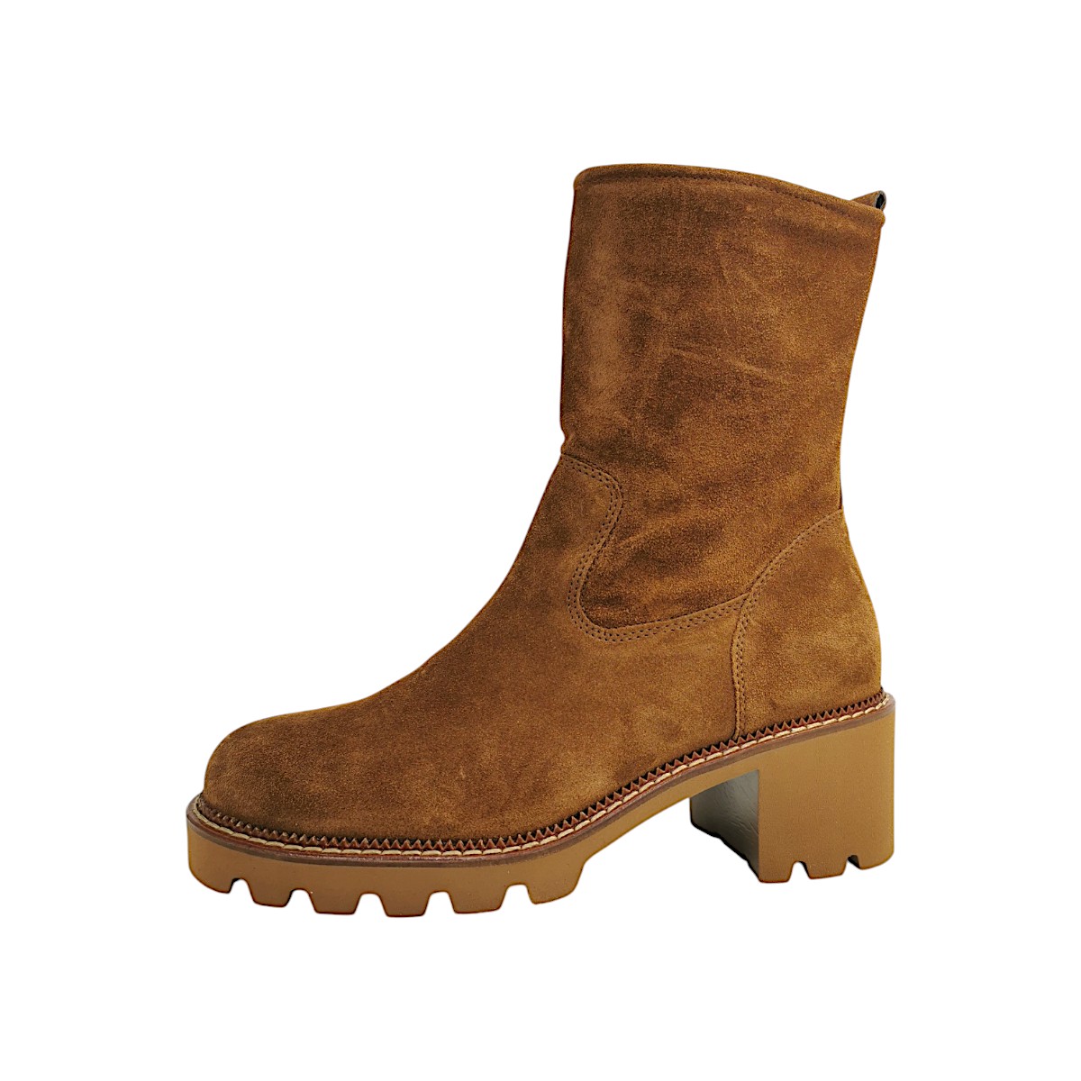 Paul Green  Damenschuhe Stiefel Braun Freizeit (Toffee 00, Gr. 2:4.5)