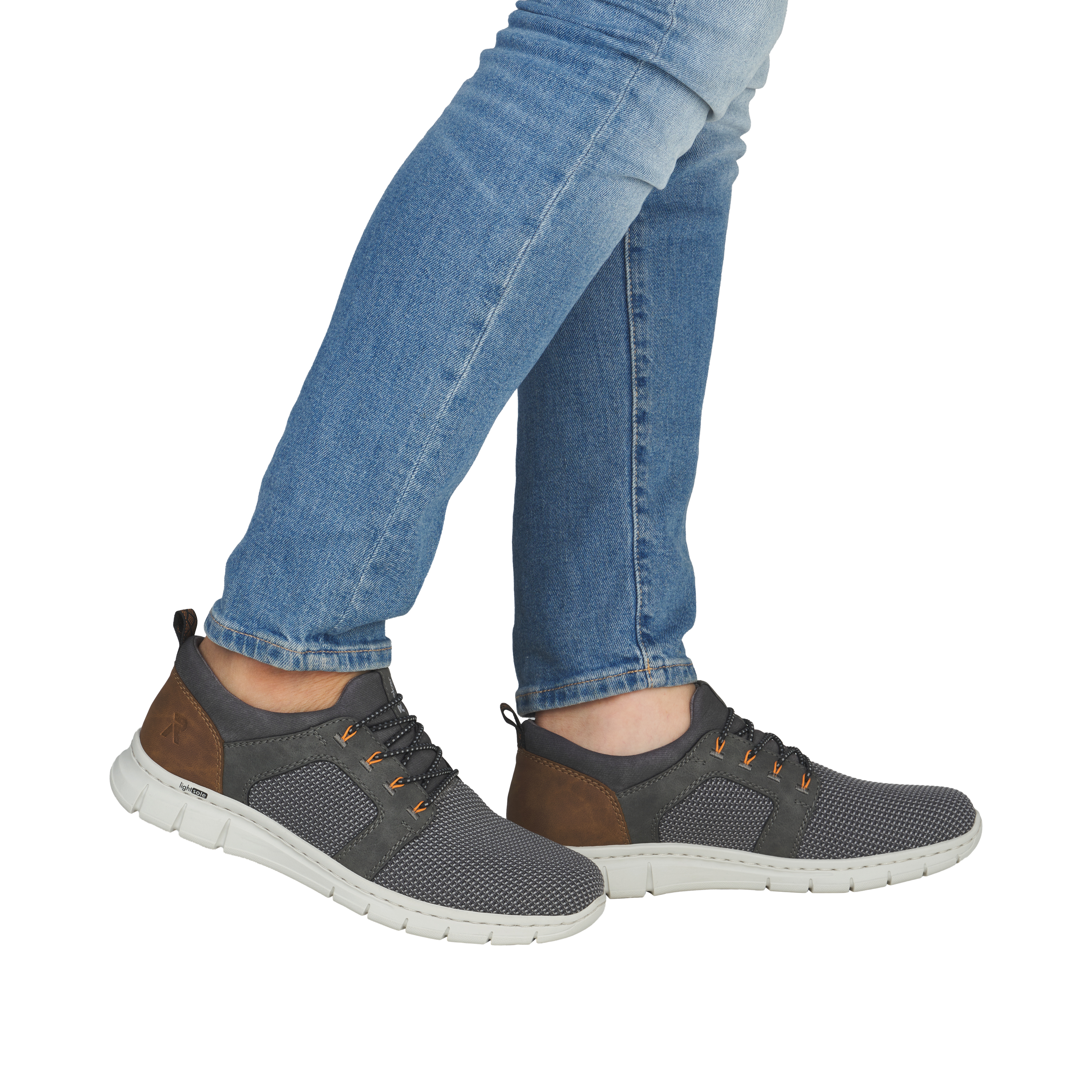Rieker Knittech82/Morelia B7796-42 Grau Stein/Smoke/mandel 42