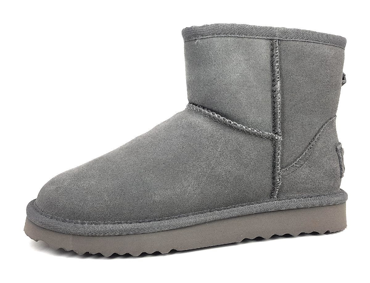 OOG Damenschuhe Stiefel Gefüttert Grau Freizeit OOG Damenschuhe Stiefel Gefüttert Grau Freizeit