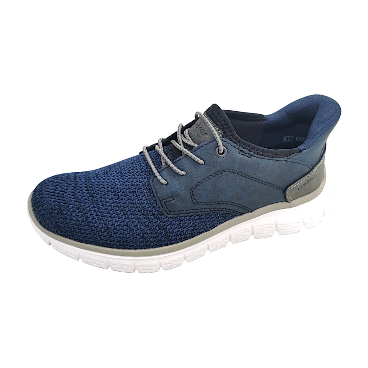 Rieker Knittech 52/Buxton B6658-14 Blau blau/schwarz/smoke 14