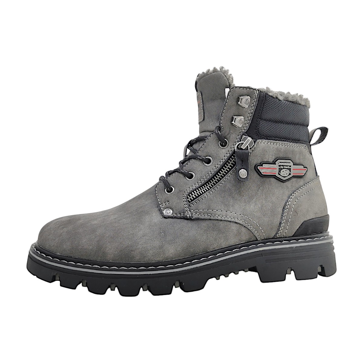 Dockers by Gerli Herrenschuhe Stiefel Warmfutter Stiefel Grau Freizeit Dockers by Gerli Herrenschuhe Stiefel Warmfutter Stiefel Grau Freizeit