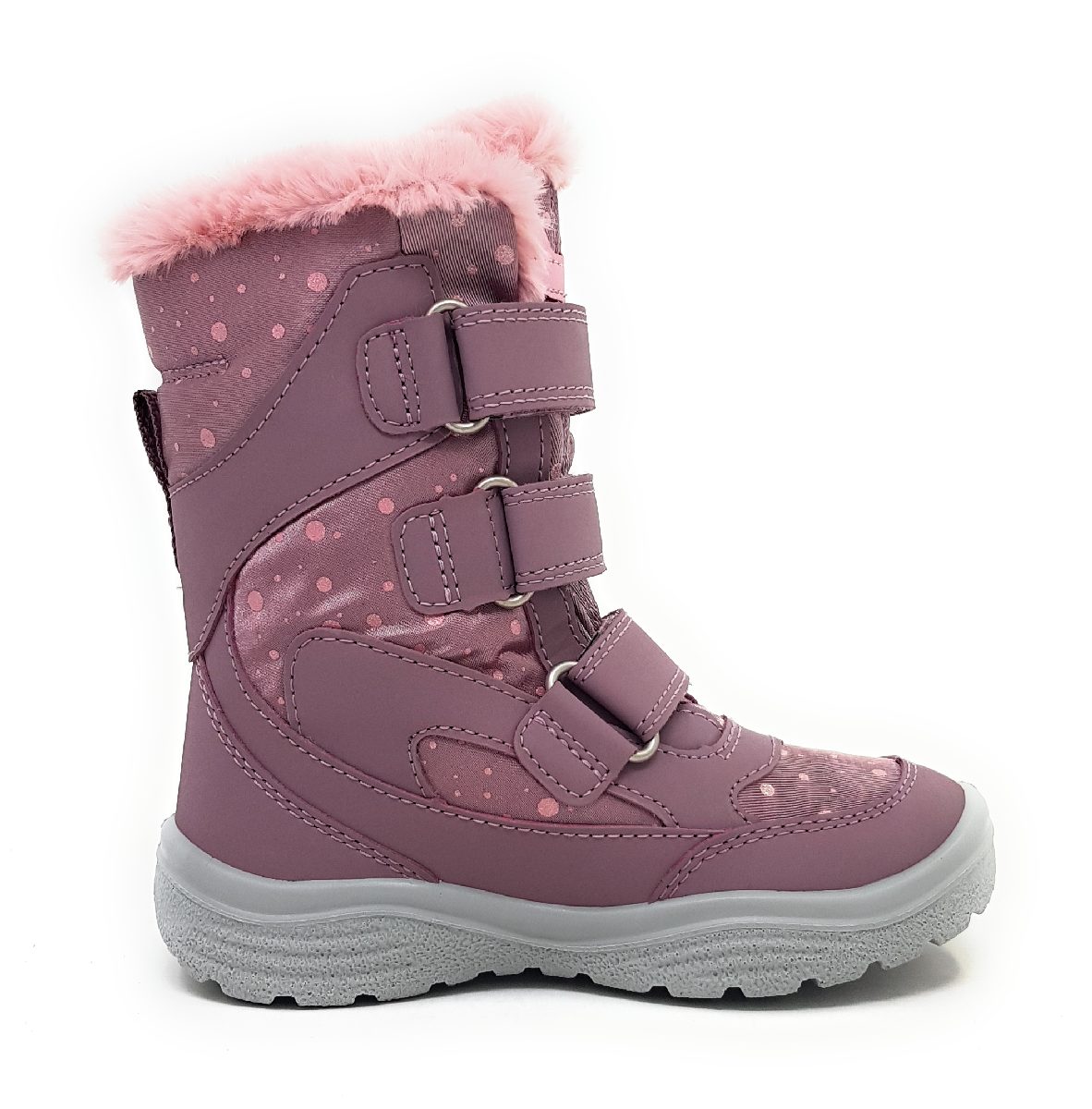 Superfit Stiefelette Synth.Crystal 1-009090-8500 Rosa 8500 Lila/ Rosa