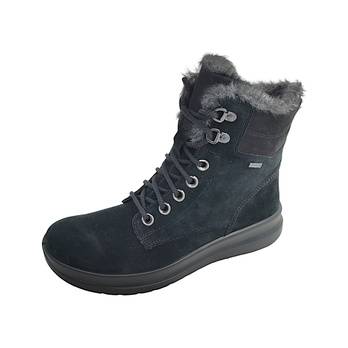 Legero DREAMER Damenschuhe Stiefel Schnürer Schnürstiefel Schwarz Freizeit (Schwarz 0000, Größe 43 EU)
