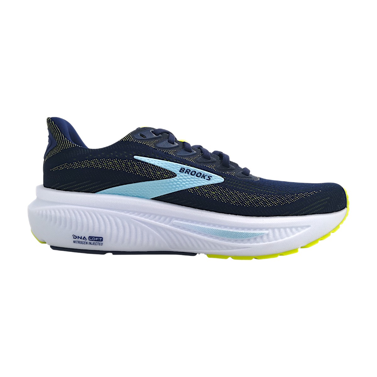 Brooks Ghost 17 1104421B Blau peacoat/lime/blue 414 Brooks Ghost 17 1104421B Blau peacoat/lime/blue 414