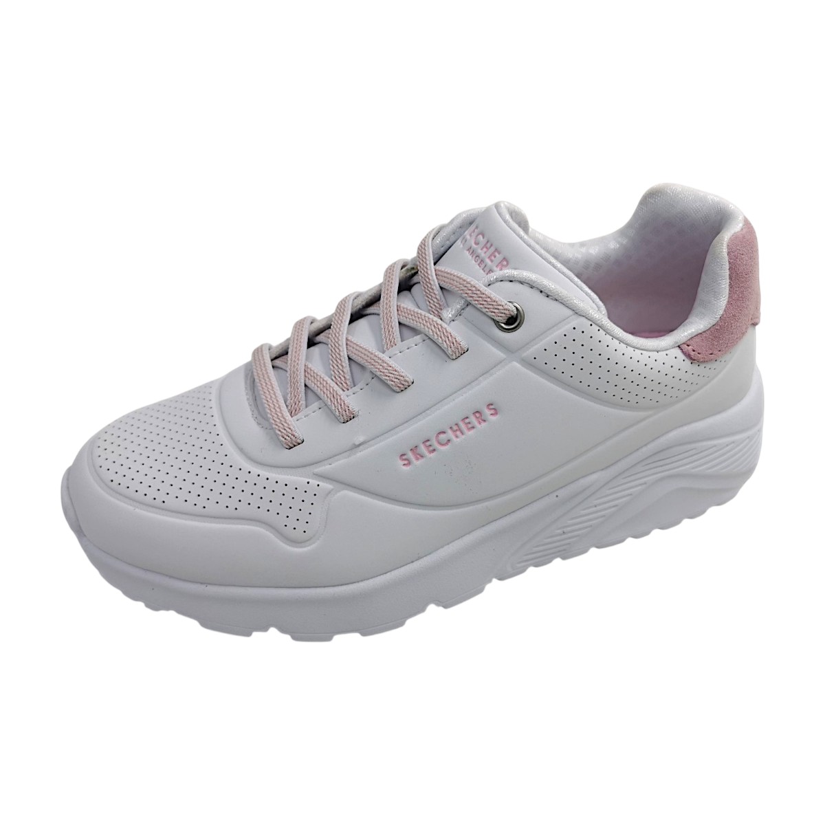 Skechers Uno Lite 310376L/WLPK Weiß white/pink WLPK Skechers Uno Lite 310376L/WLPK Weiß white/pink WLPK