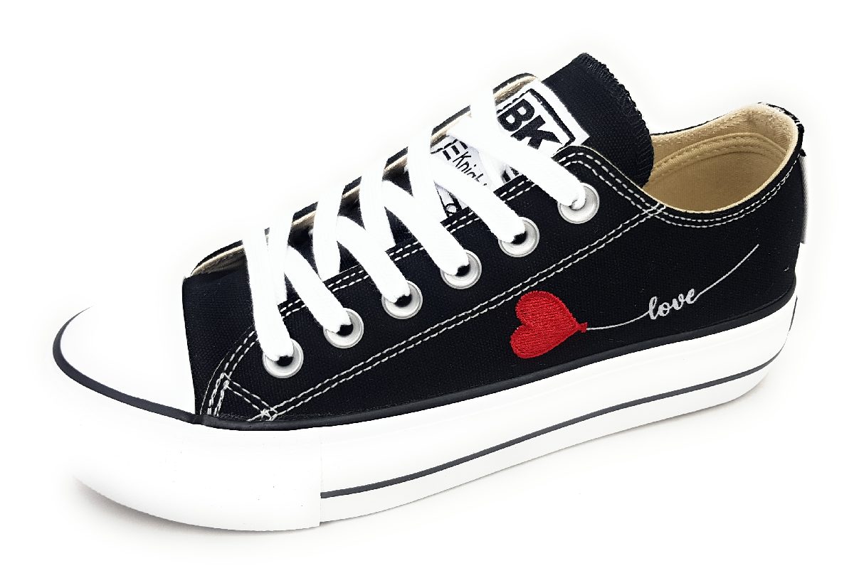 British Knights B49-3706-02 Schwarz blk/Hearts
