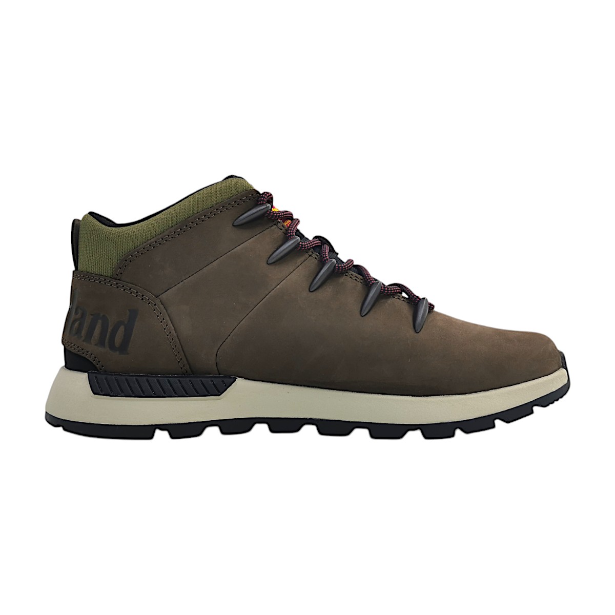 Timberland Herrenschuhe Schnürstiefel Braun Freizeit (Black, Größe 46.5 EU)