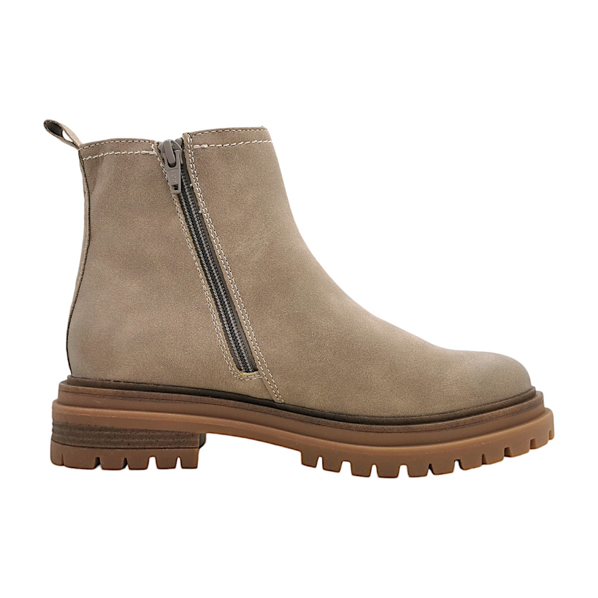 s.Oliver Damenschuhe Stiefel Grau Freizeit (341- Taupe, Größe 40 EU)