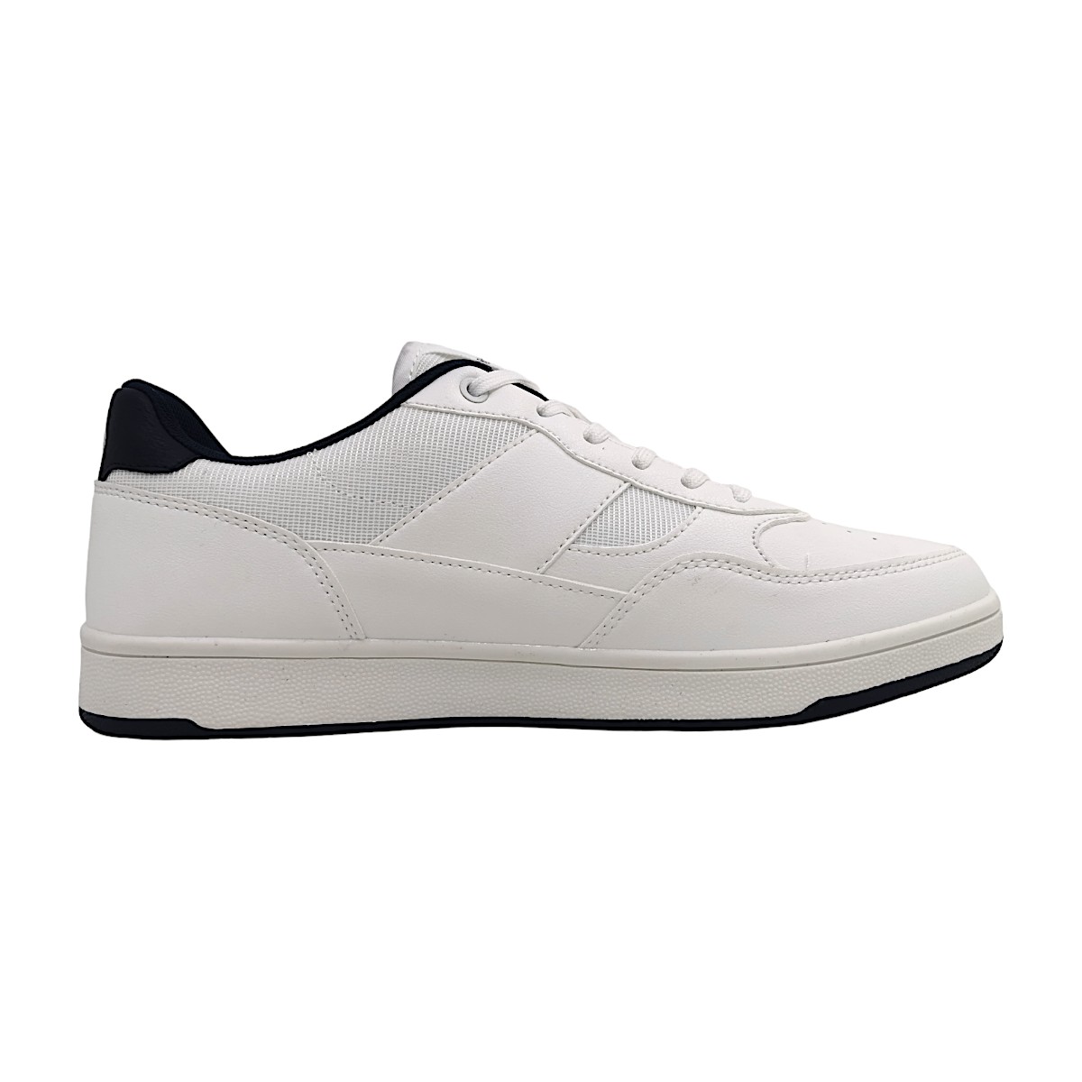 Tom Tailor Herrenschuhe Schnürschuhe Weiß Freizeit (white/ navy, Größe 42 EU)