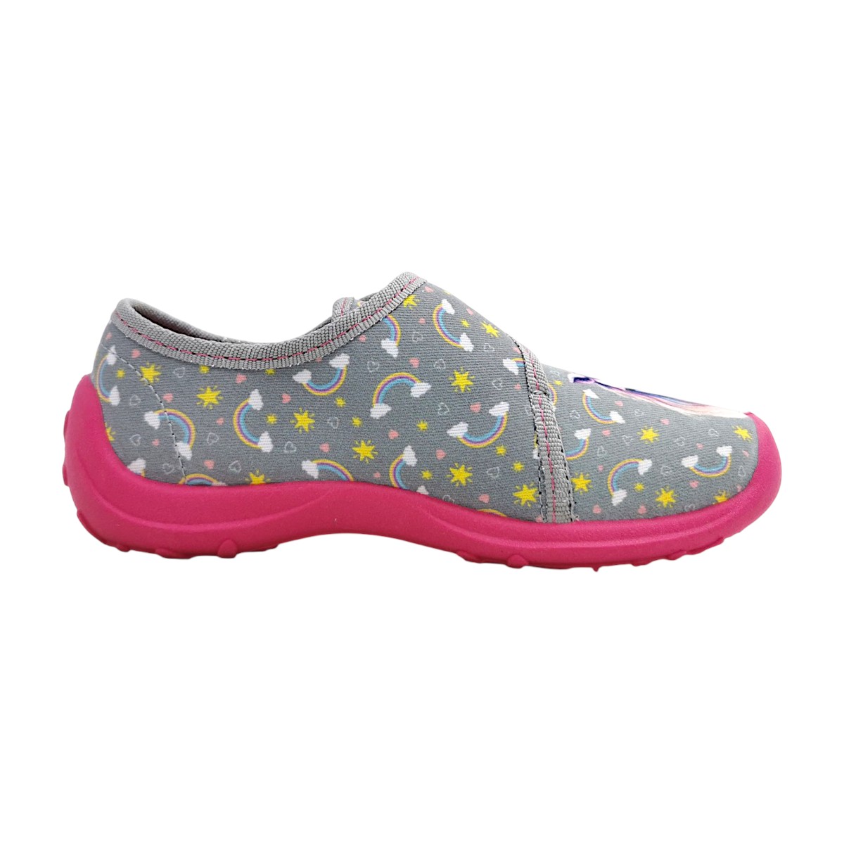 Fischer Markenschuhe Boogy 662313/607 Grau grau/pink 607
