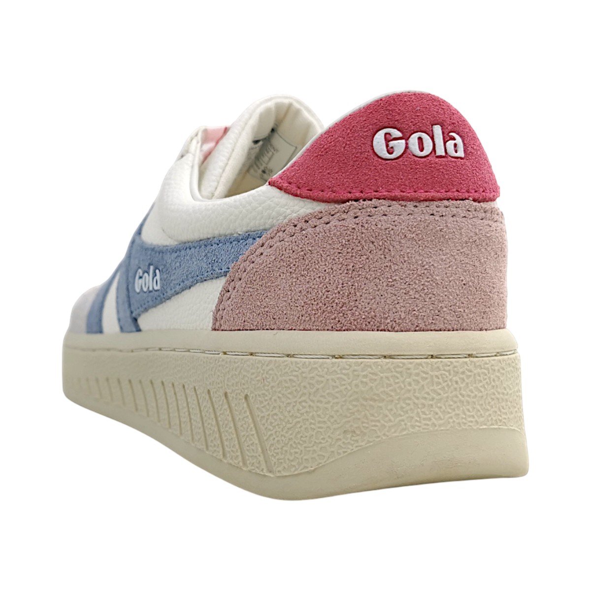 Gola Grandslam Trident CLA415LK Weiß white/air/fluro pink
