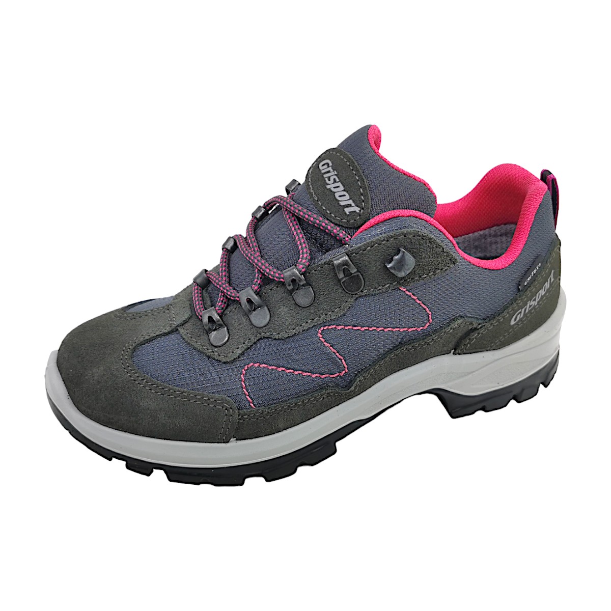 grisport Laces Low Hiker 14531 Grau grey/pink