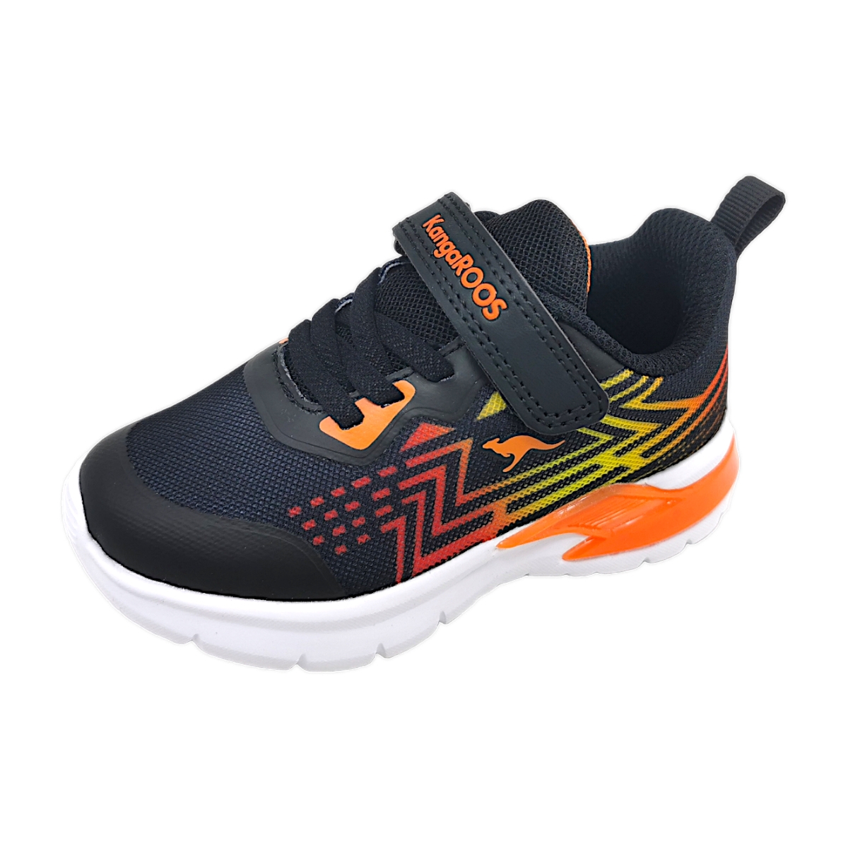KangaRoos K-SL Arouser 5075 Mehrfarbig Jet Black/Neon Orange