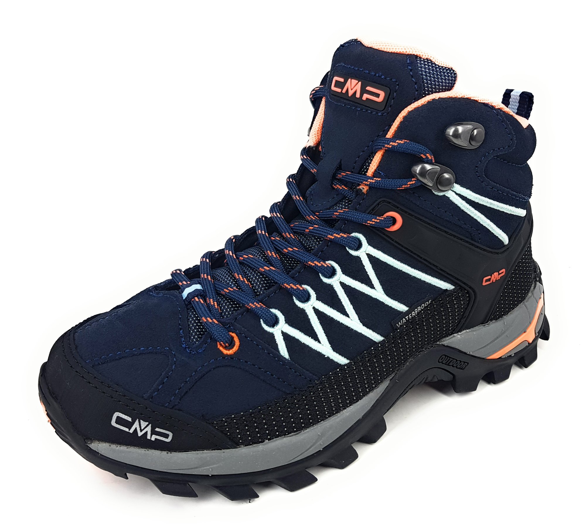CMP Rigel Mid Wms 3Q12946 Blau blau/peach 92 AD