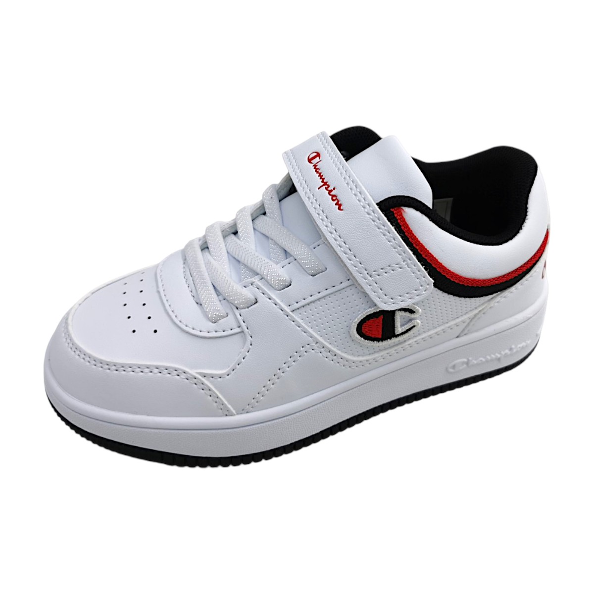 Champion RD18 Low PS S32406-WW037 Weiß white/black/red WW037