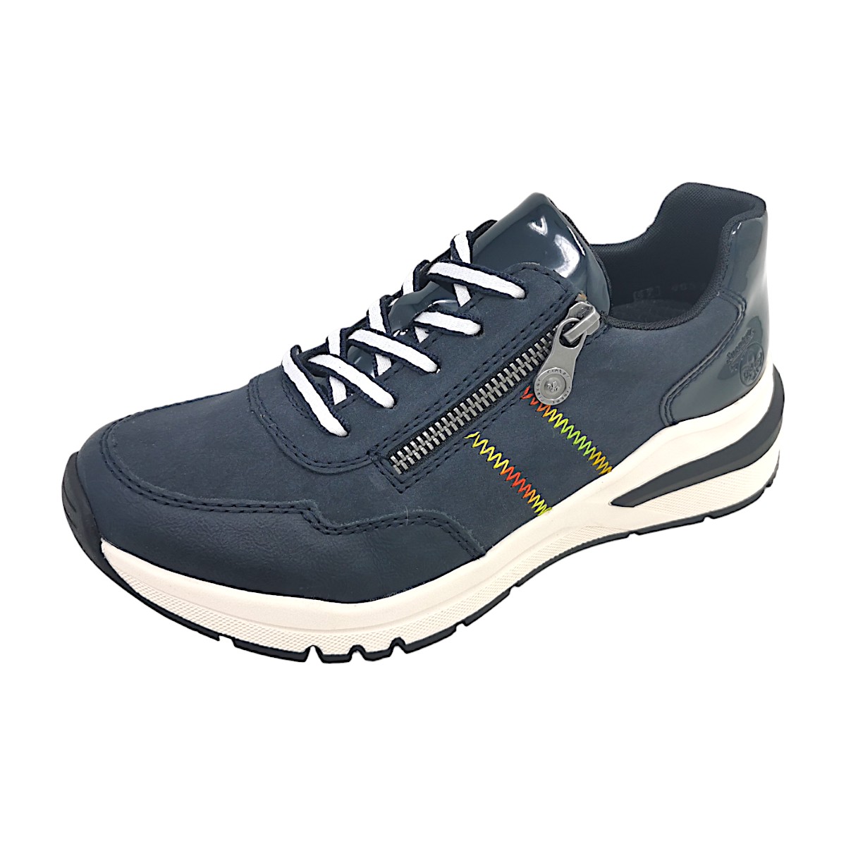 Rieker NewYork/Namur/Softlack M6601-14 Blau 14 Pazifik/ Marine