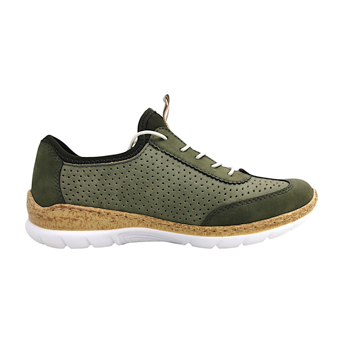 Rieker N4245-54 Grün liane/schilf/pesto 54