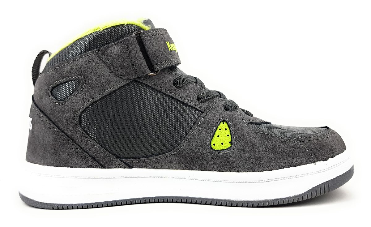 KangaRoos Kalley Kinderschuhe Jungen Stiefel Klett Stiefel Grau Freizeit (2014 grey lime, Größe 28 EU) KangaRoos Kalley Kinderschuhe Jungen Stiefel Klett Stiefel Grau Freizeit (2014 grey lime, Größe 28 EU)