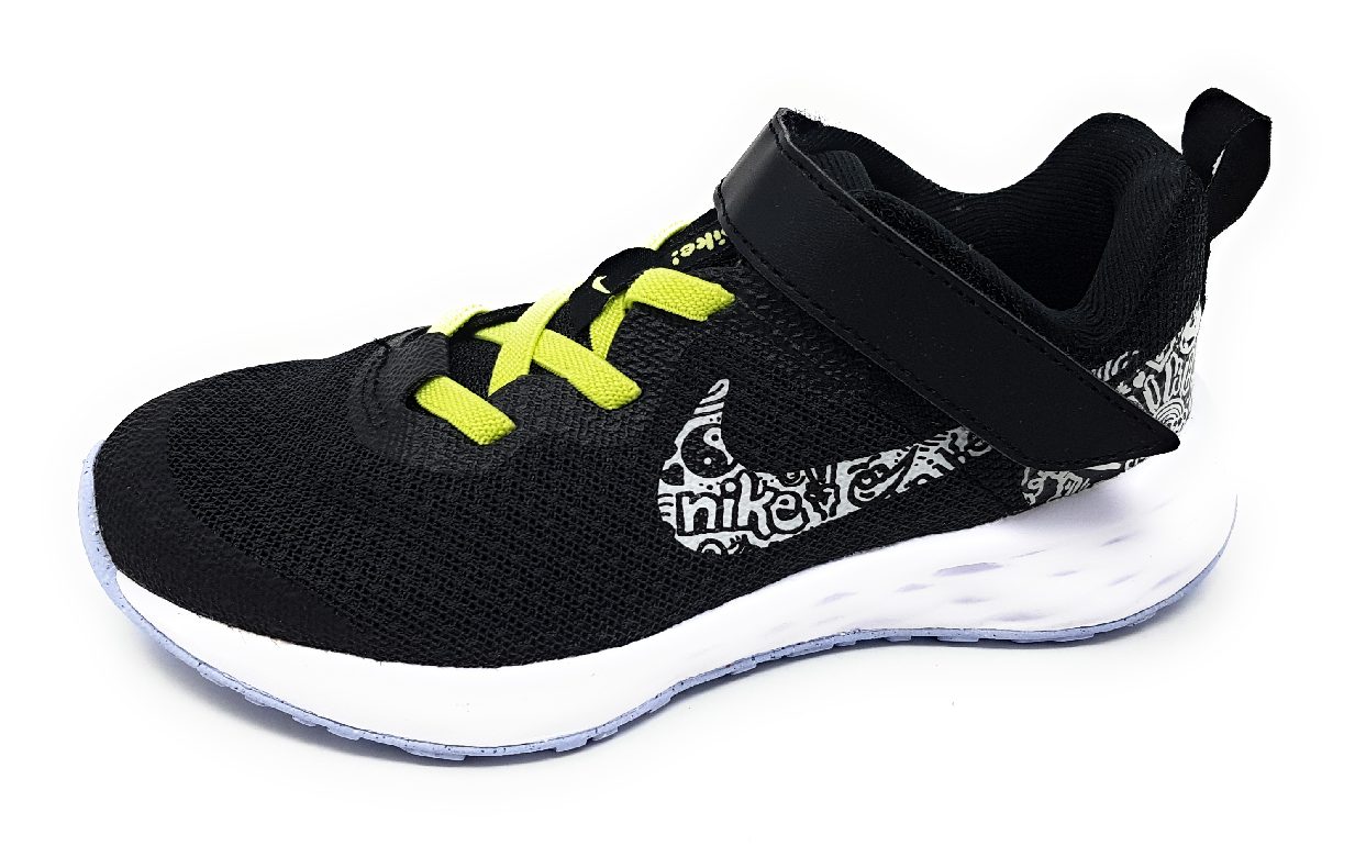 Nike Revolution 6 JP DV3182 Schwarz 001 Black Lime