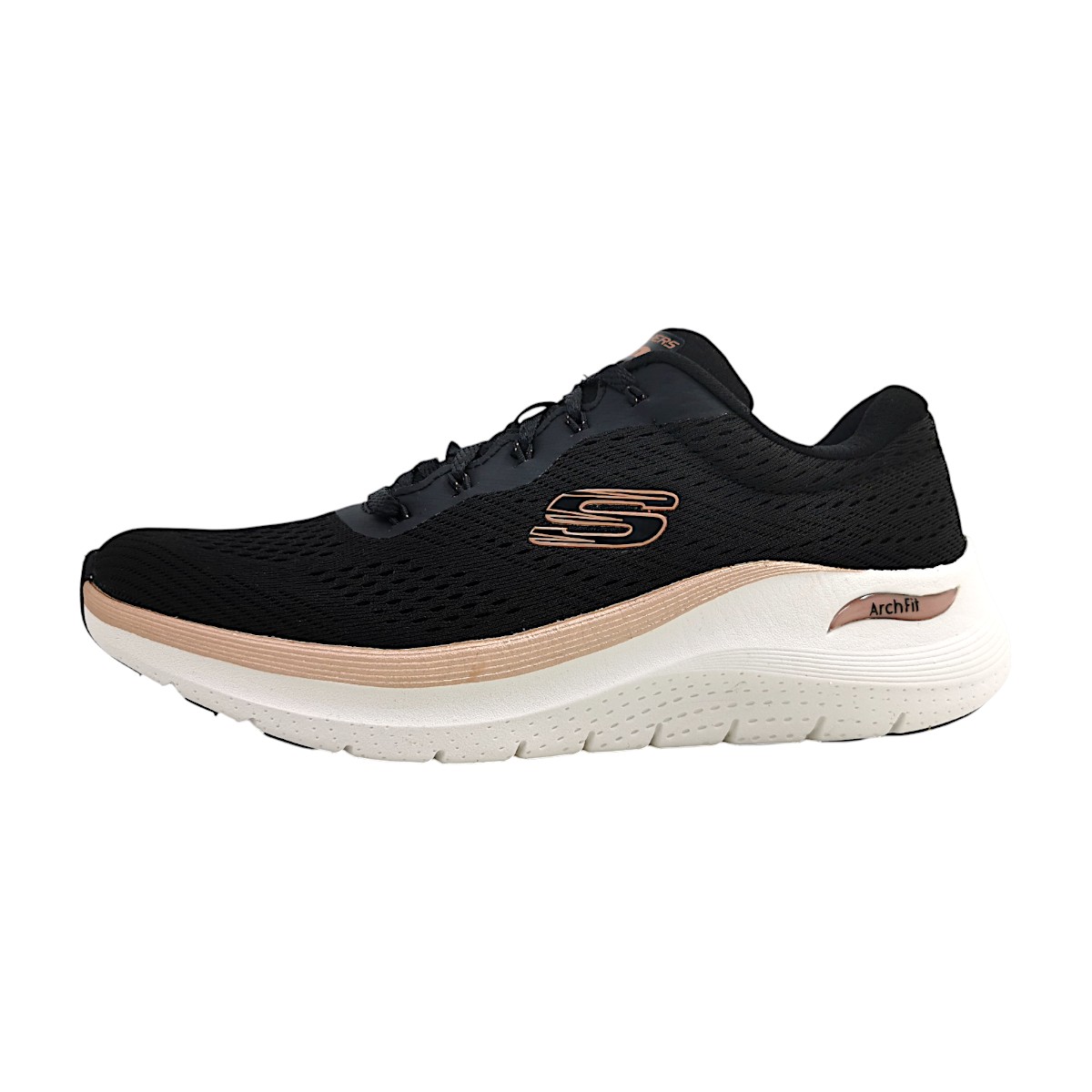 Skechers Arch Fit 2.0 Glow Sportschuhe Damen Laufschuh Schwarz Freizeit Skechers Arch Fit 2.0 Glow Sportschuhe Damen Laufschuh Schwarz Freizeit