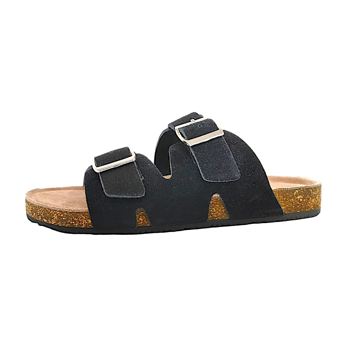 s.Oliver Damenschuhe Pantoletten Schwarz Freizeit