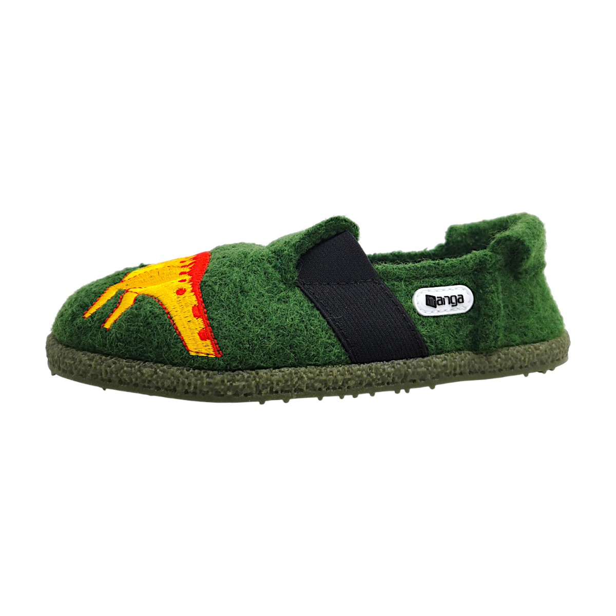 Nanga Dinos 2.0 Kinderschuhe Jungen Hausschuhe Grün Freizeit