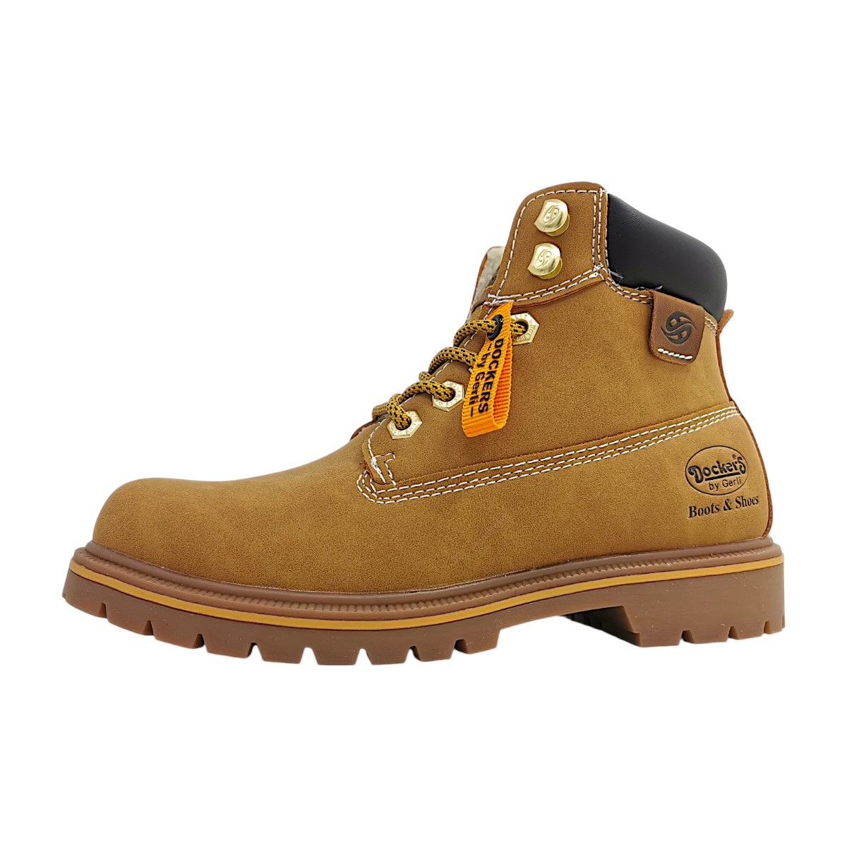 Dockers by Gerli Damenschuhe Schnürstiefel Beige Freizeit Dockers by Gerli Damenschuhe Schnürstiefel Beige Freizeit