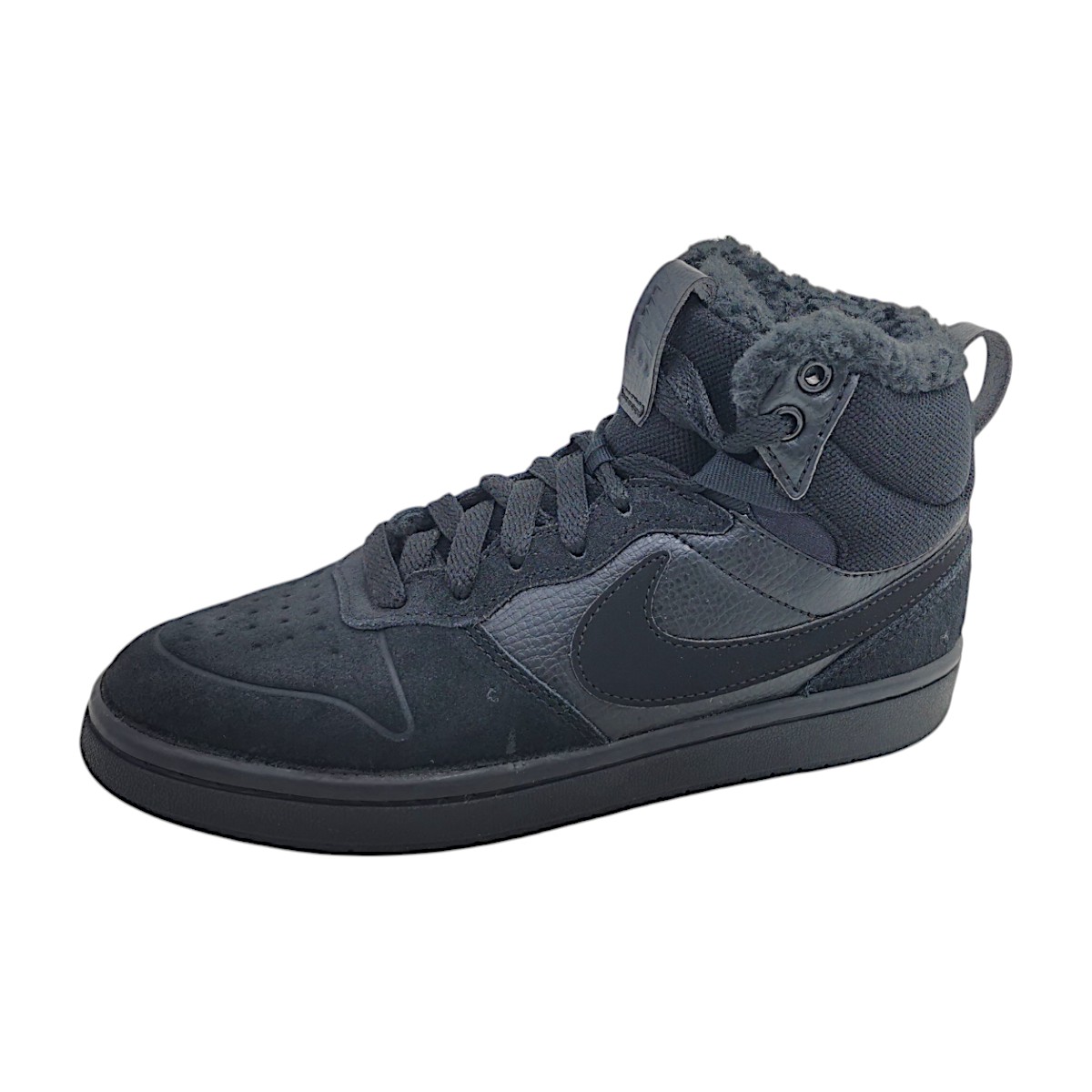 Nike Court Borough Mid CQ4023 Schwarz Black 001 Nike Court Borough Mid CQ4023 Schwarz Black 001