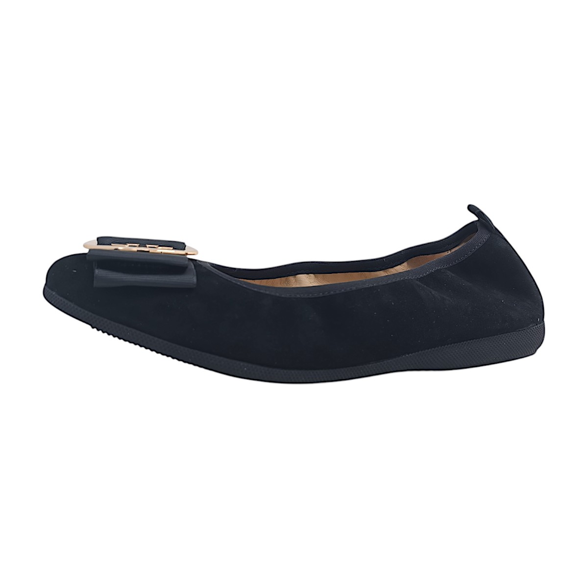 La Ballerina Linda ORO Schwarz schwarz/nero camosicio C4 La Ballerina Linda ORO Schwarz schwarz/nero camosicio C4