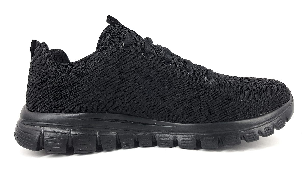 Skechers Graceful 12615 BBK Schwarz Black BBK