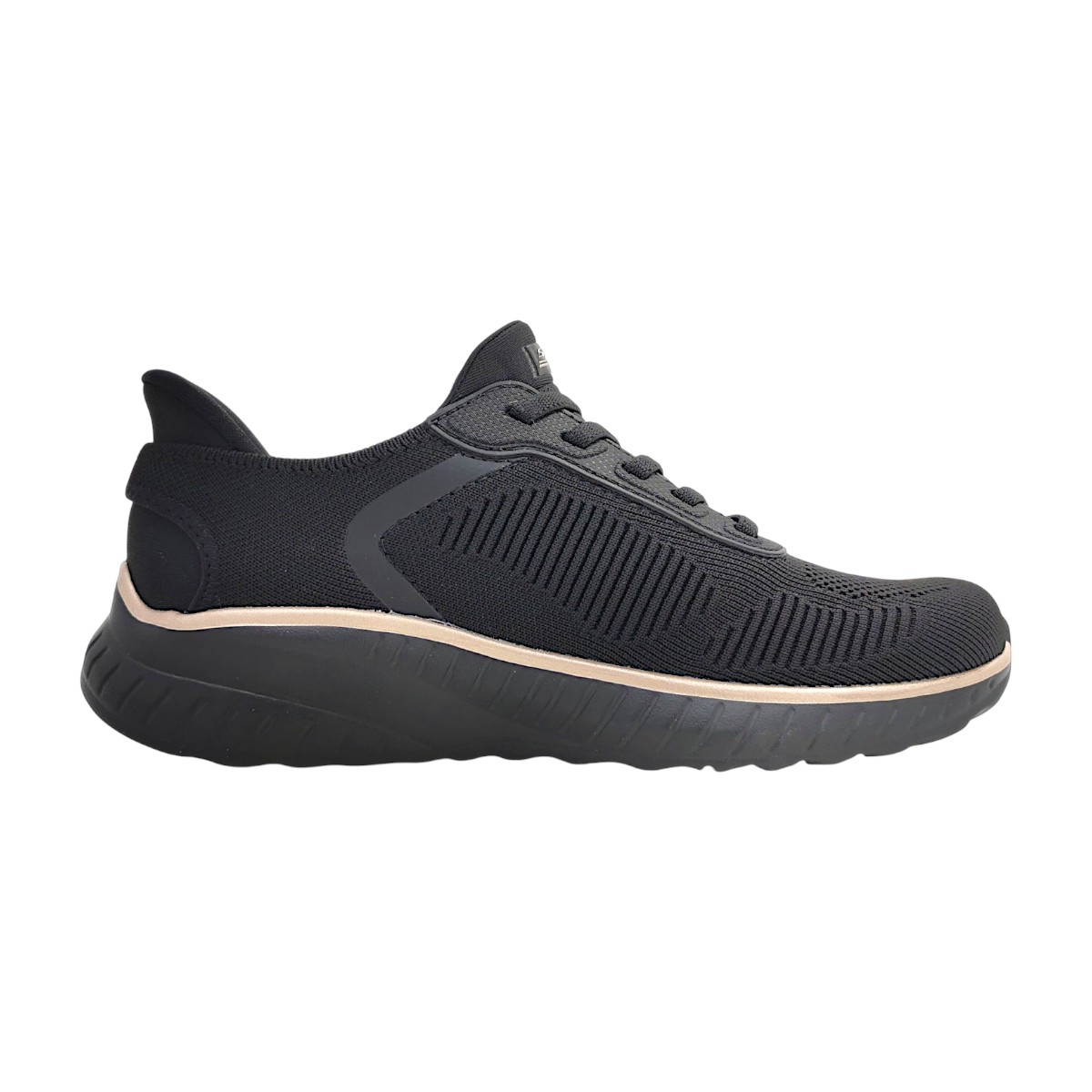 Skechers Bobs Squad Chaos Current 117497 BKRG Schwarz black/rose gold BKRG Skechers Bobs Squad Chaos Current 117497 BKRG Schwarz black/rose gold BKRG