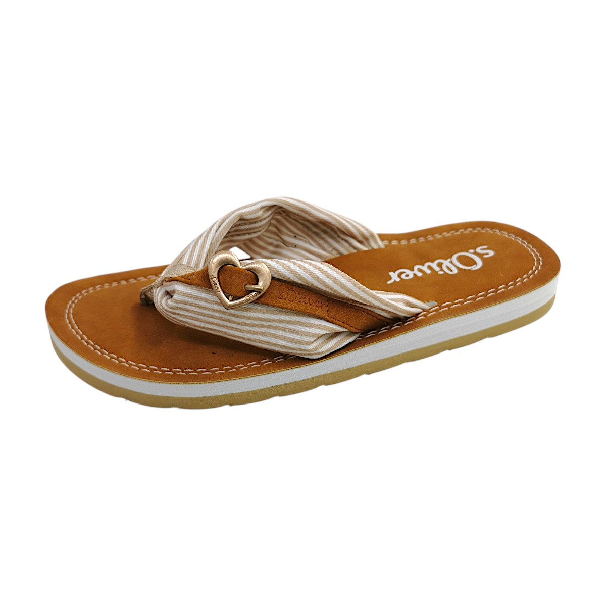 s.Oliver 2178774/84D0 Braun beige/white 84D0