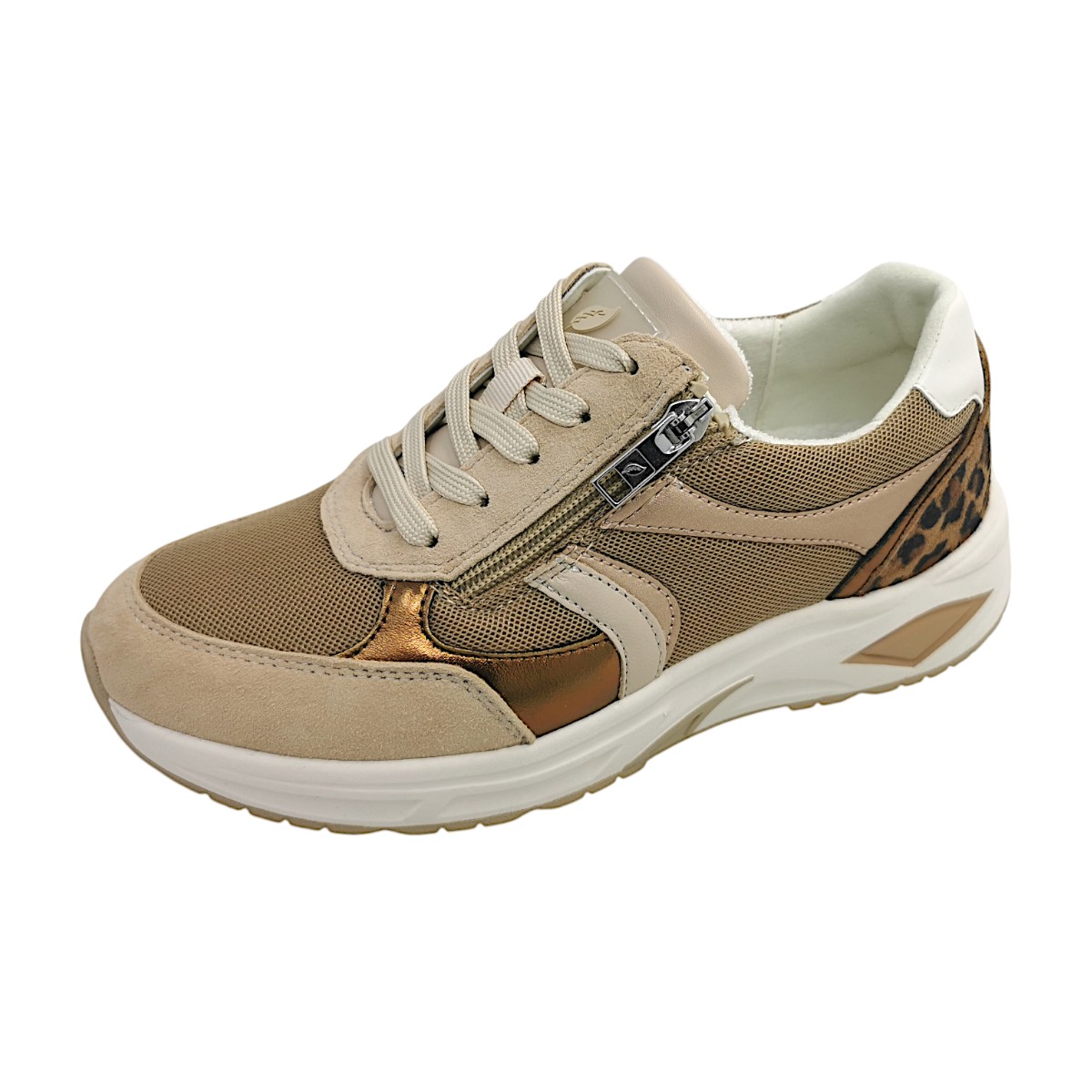 Waldläufer H-Jill 703002-101/064 Beige Metallic Ast/Cramel
