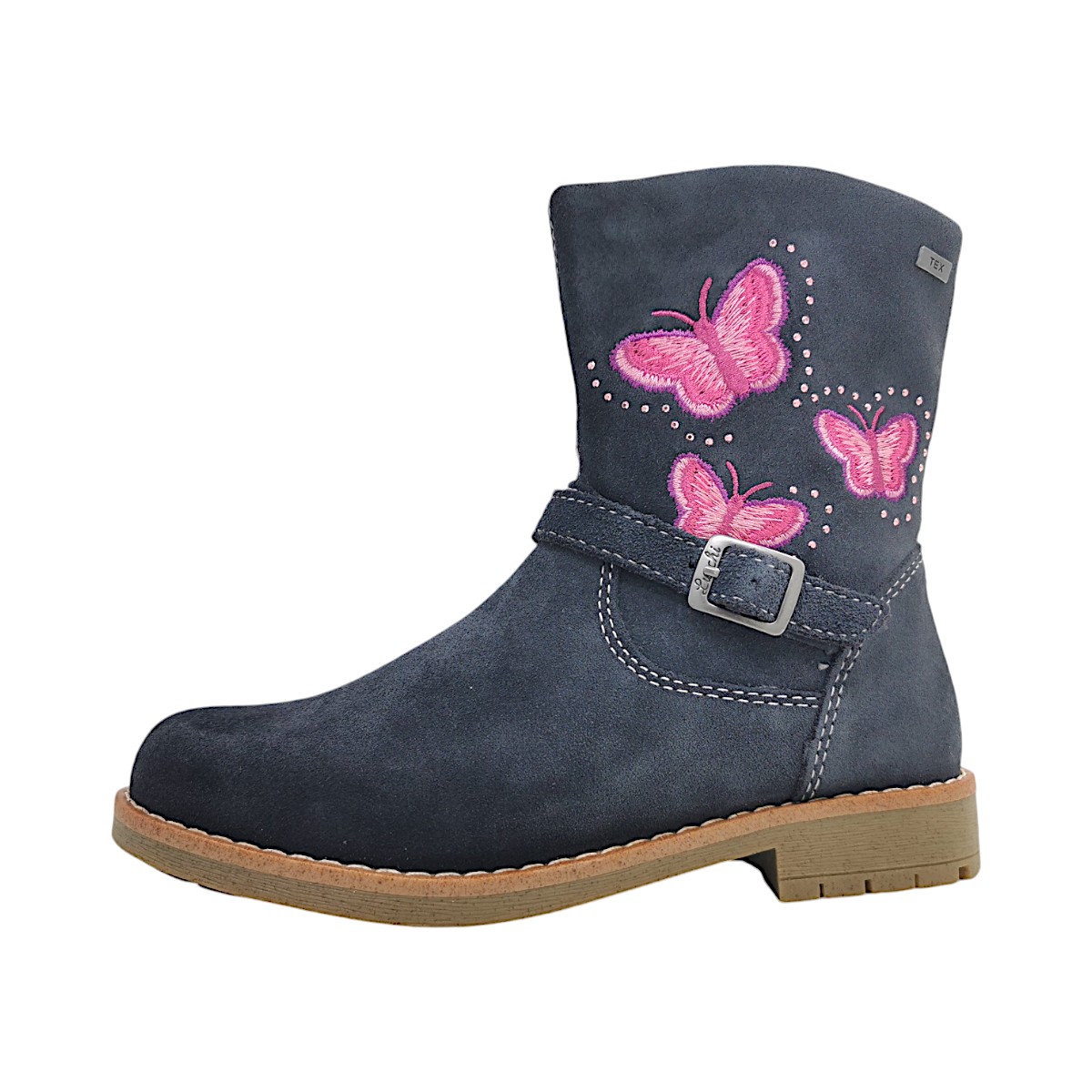 Lurchi Fara Kinderschuhe Mädchen Stiefel Reißverschluss Blau Freizeit Lurchi Fara Kinderschuhe Mädchen Stiefel Reißverschluss Blau Freizeit