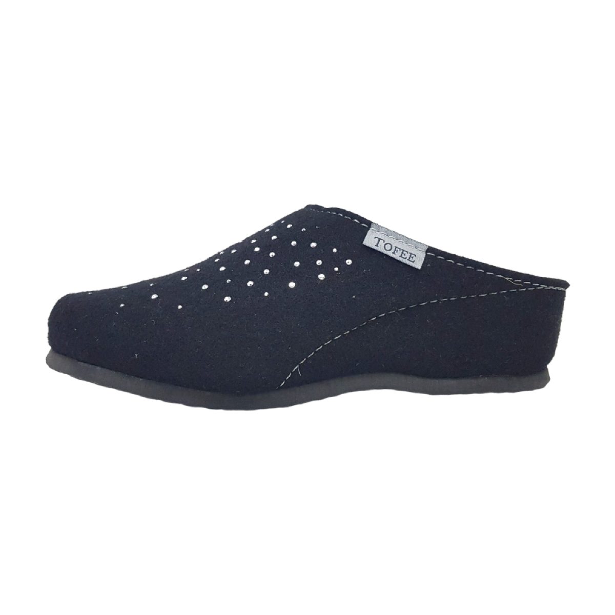 Tofee  Damenschuhe Hausschuhe Schwarz Freizeit (925/025 schwarz, Gr. 1:41)
