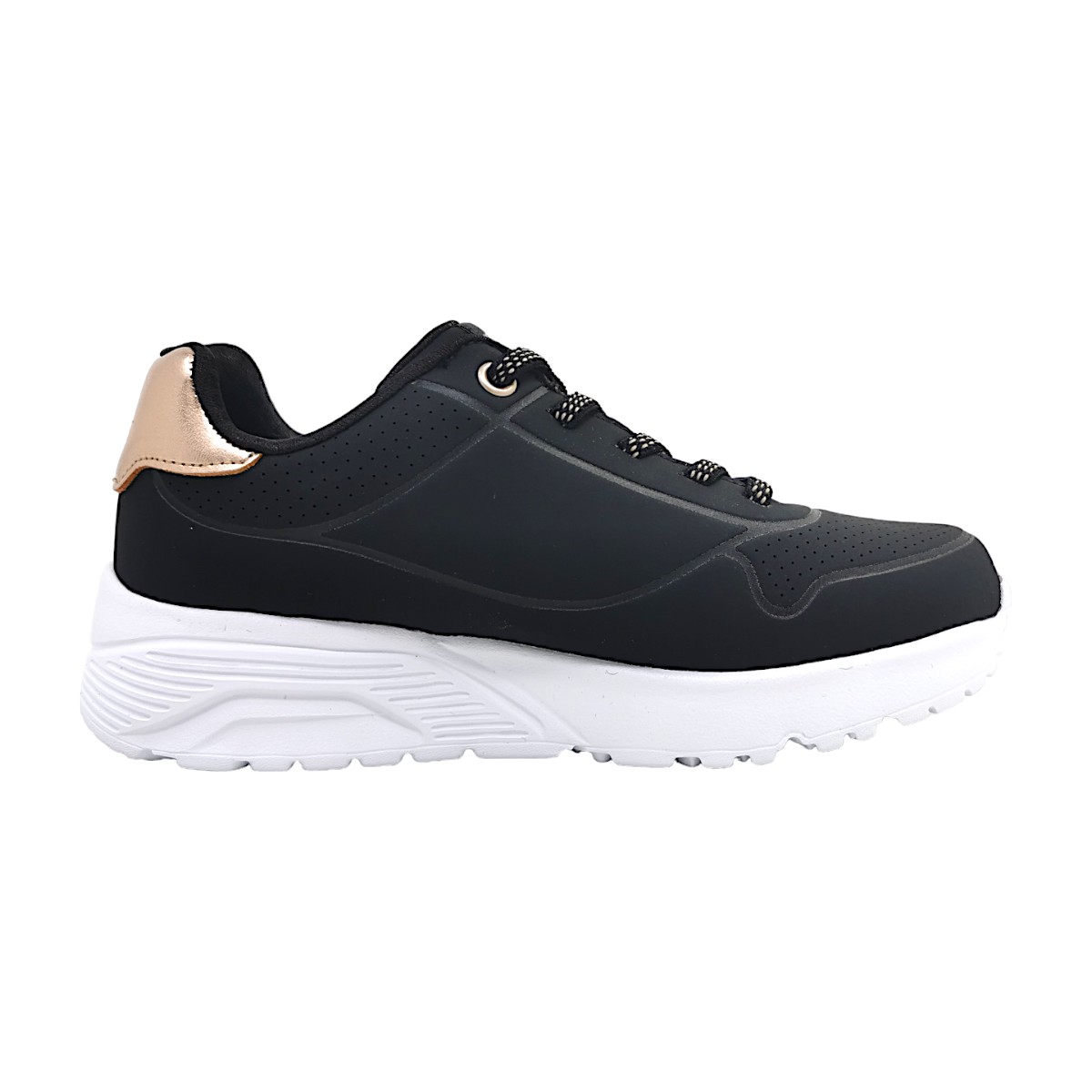 Skechers UNO LITE - METALLIC MODE 310384L BLK Schwarz black BLK Skechers UNO LITE - METALLIC MODE 310384L BLK Schwarz black BLK