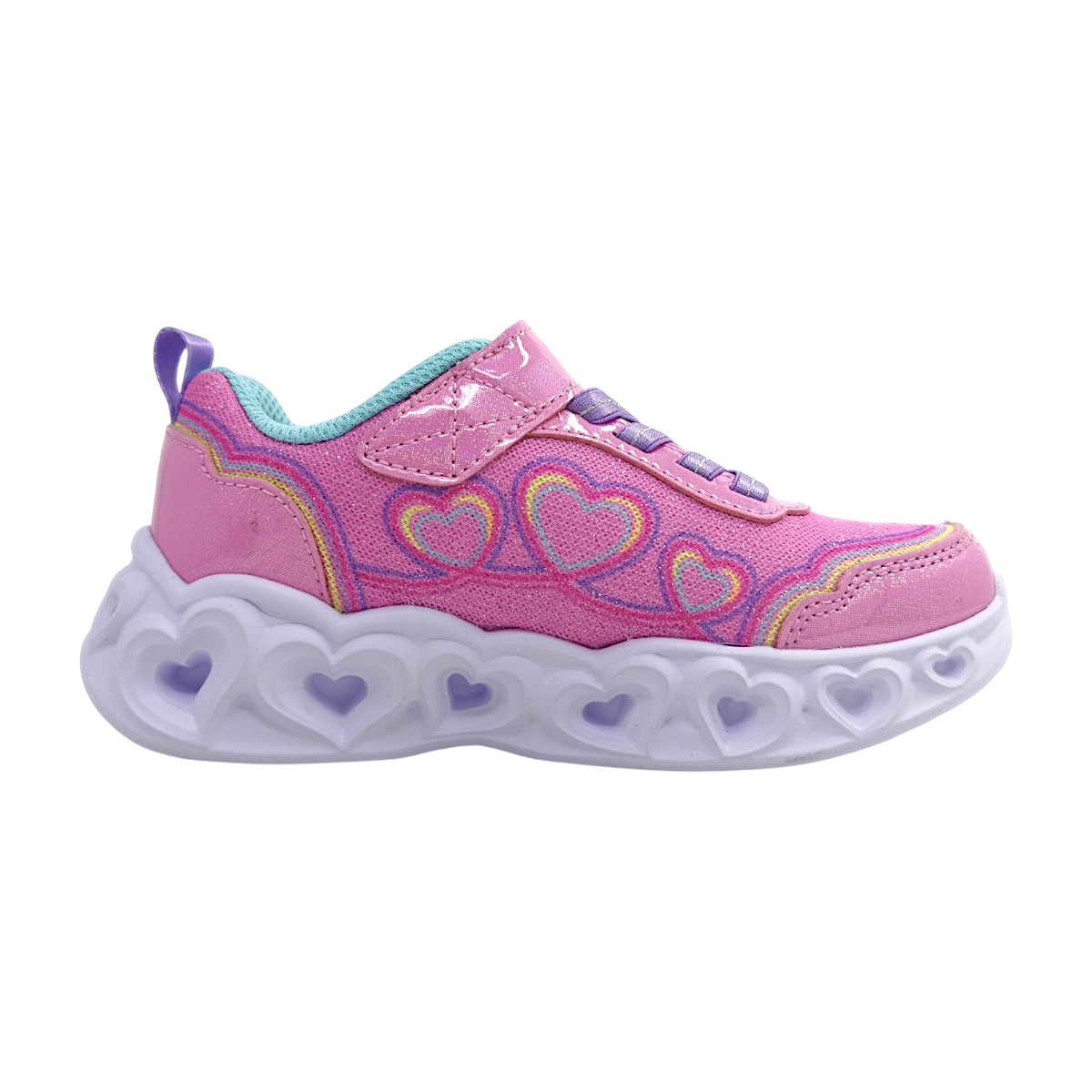 Skechers Heart Lights 303736LC PKMT Rosa pink PKMT