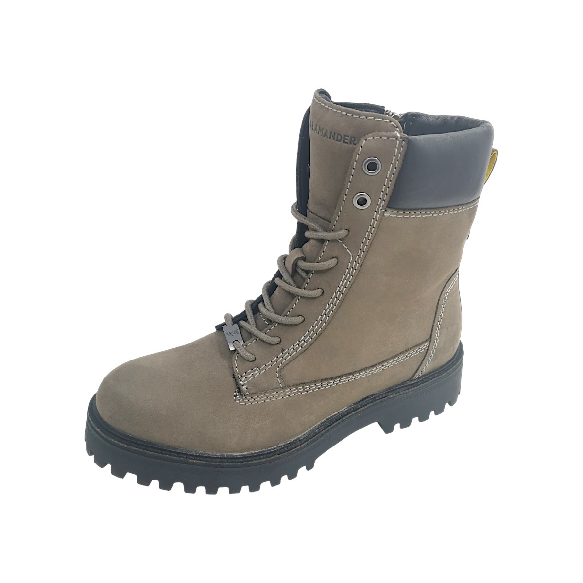 Salamander PIRNA Damenschuhe Schnürstiefel Grau Freizeit (grey/black 1510, Größe 41 EU)
