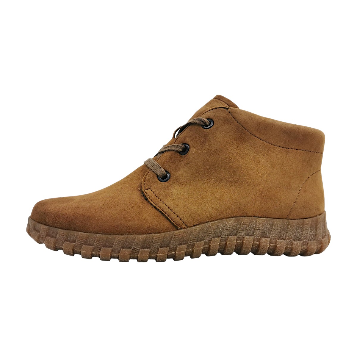 Semler Jenny Damenschuhe Stiefeletten Schnürer Braun Freizeit (cappuccino 042, Gr. 2:4.5)