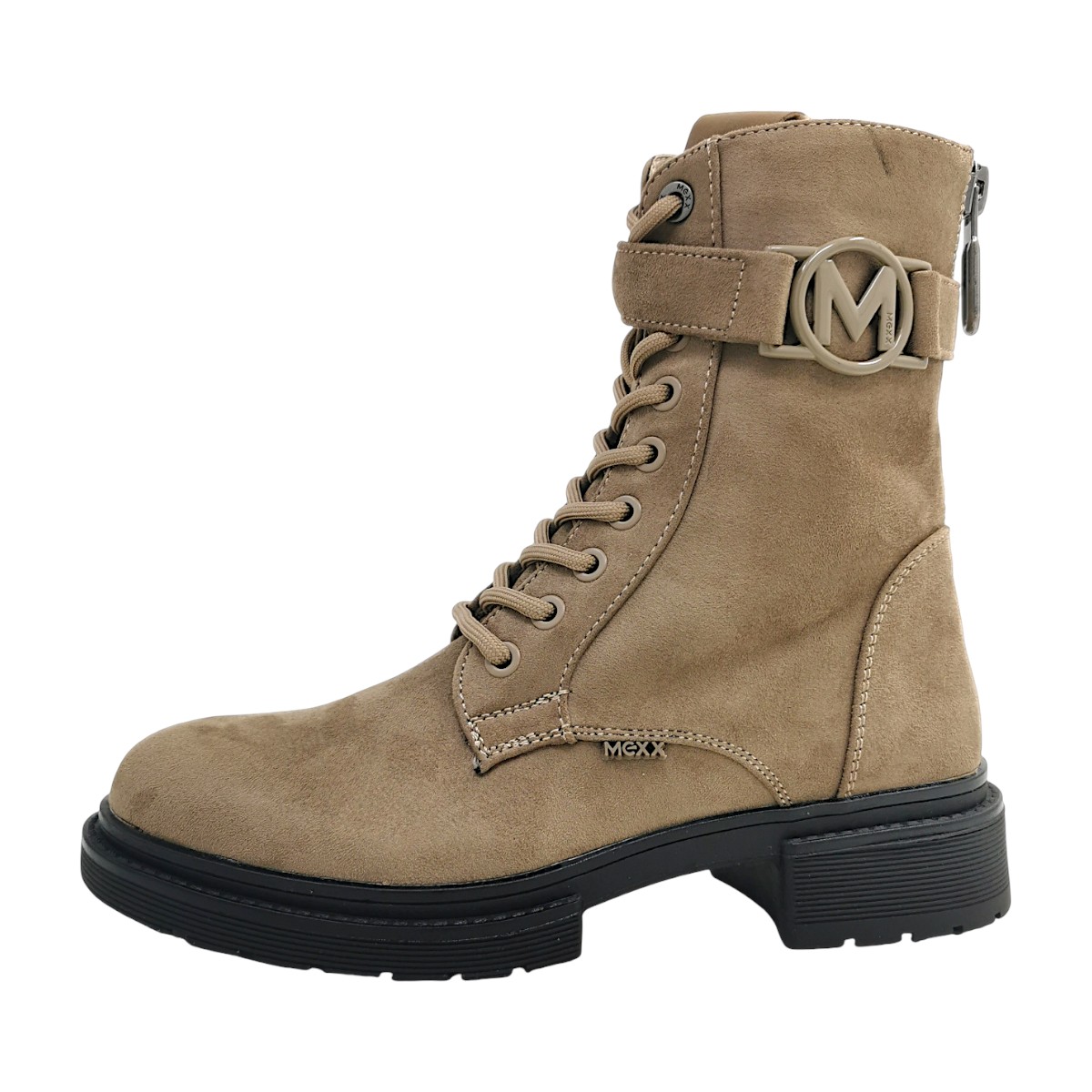 Mexx Kimberly Glad Damenschuhe Schnürstiefel Grau Freizeit
