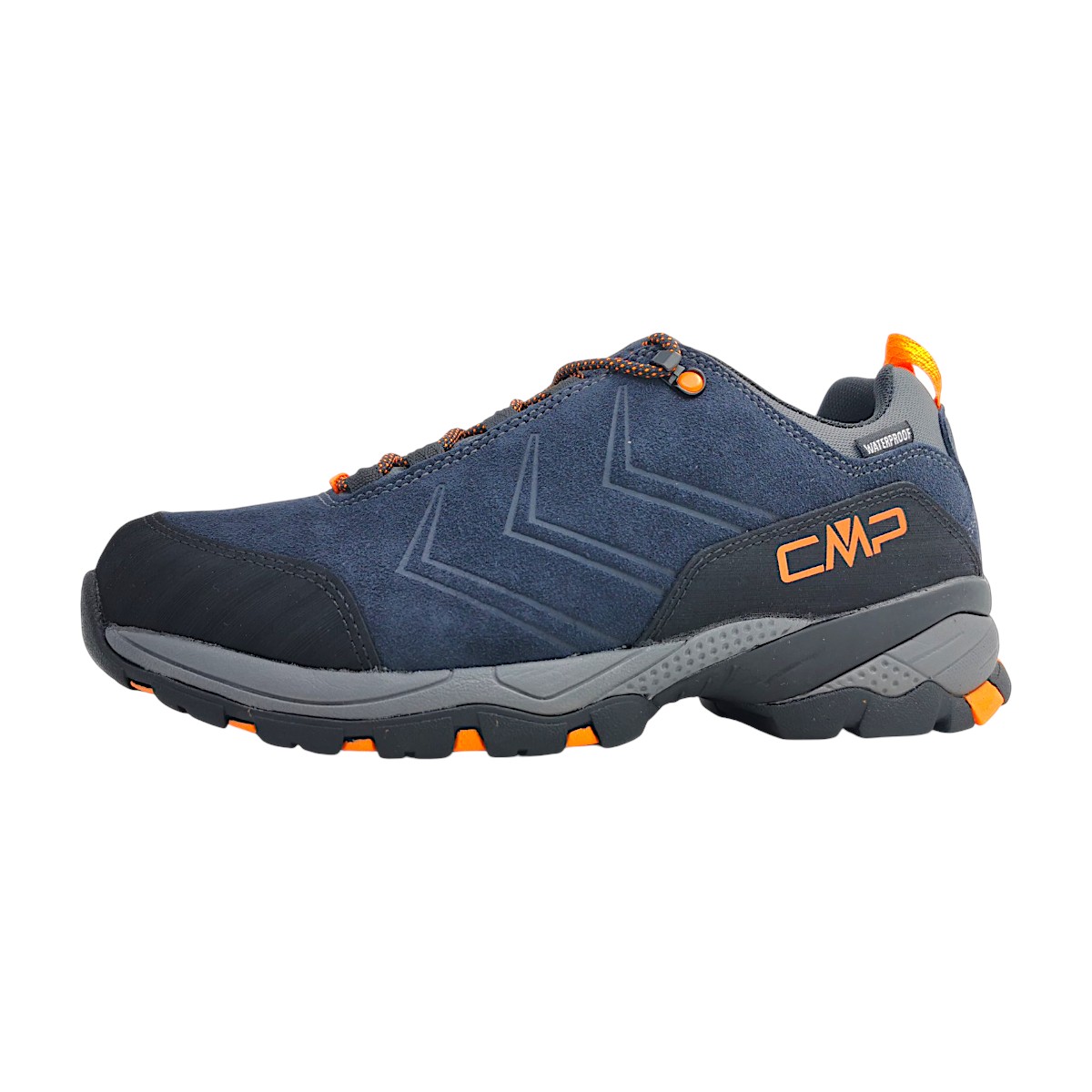 CMP Melnick Low Sportschuhe Herren Outdoorschuhe Wanderschuh Blau Wandern (blue/red 38NP, Größe 46 EU)