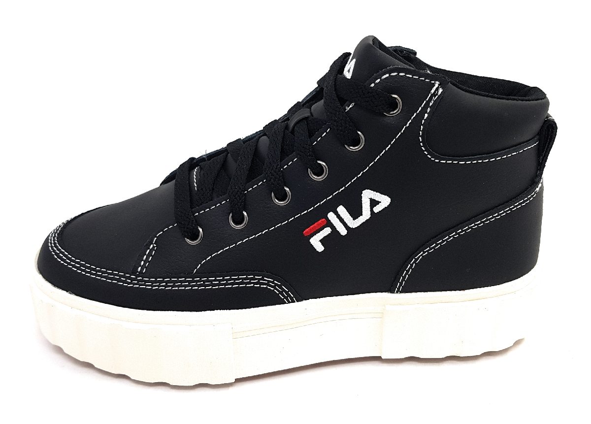 Fila Sandblast Mid wmn FFW0187.80010 Schwarz Black Fila Sandblast Mid wmn FFW0187.80010 Schwarz Black