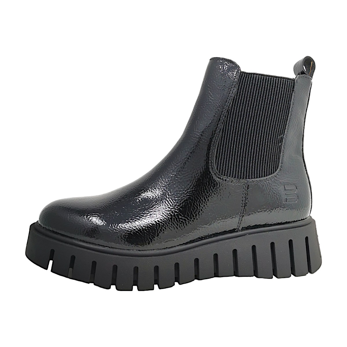 Bagatt Benisha Damenschuhe Schlupfstiefel Schwarz Freizeit