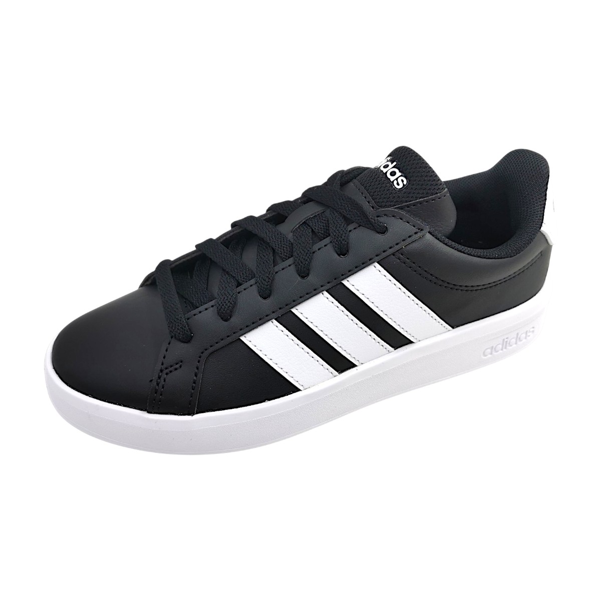 adidas Grand Court 3.0 Jr JP9366 Schwarz black/white